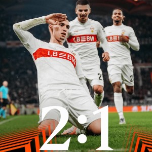 斯图加特2-1塞尔塔，哈努斯连场破门，努贝尔献助攻